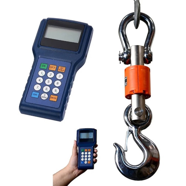 Prime Systems Prime Scales 6600lb Wireless Crane Scale Industrial Hanging Scale with Remote PS-WCR-3T - main