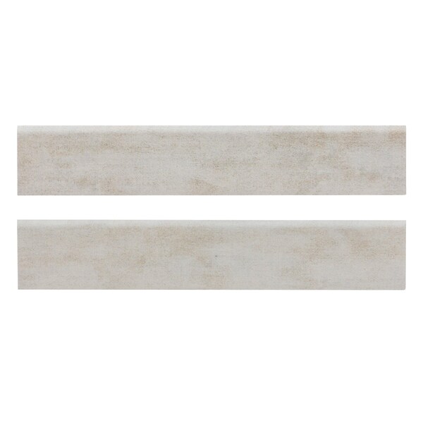 Msi Gridscale Ice Bullnose 3 In. X 18 In. Matte Glazed Porcelain Wall Tile, 22PK ZOR-PT-TR-0204 - main