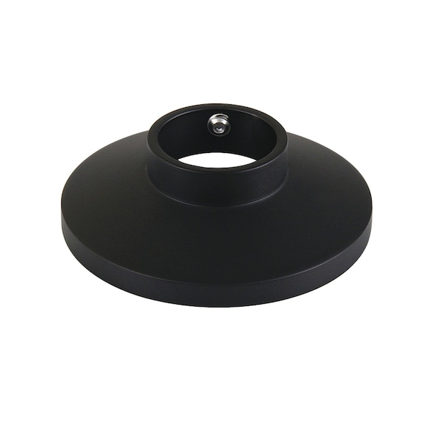 Kingston Brass Round Shower Arm Flange, Matte Black K154F0 - main