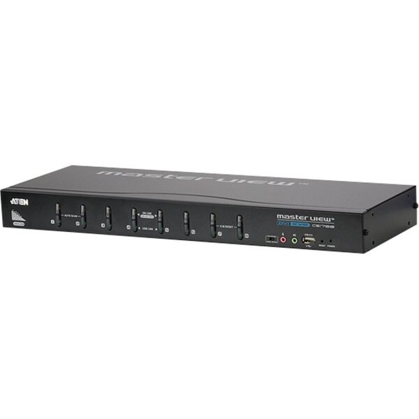 Aten KVM Switch-TAA Compliant - 8 Computer(s) - QXGA - 2048 x 1536 CS1768 - main