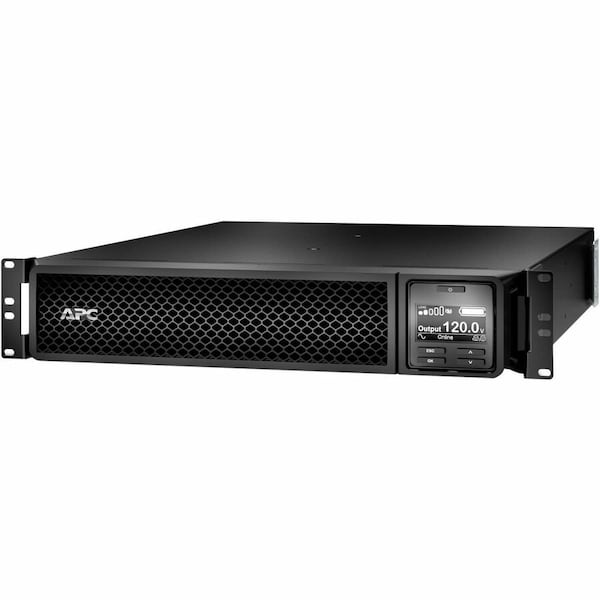 Apc SMART-UPS SRT 3000VA LCD RM 120V WITH NETWORK CARD TAA-COMPLIANT SRT3000RMXLA-NCUS - main