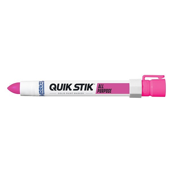 Markal Paint Crayon, Medium Tip, Fluorescent Pink Color Family 61044 - main