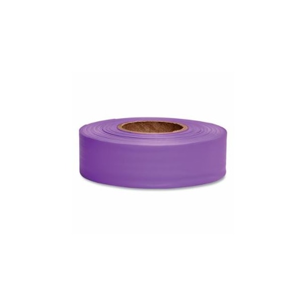 Presco Taffeta Flagging Tape, 1-3/16 in x 300 ft, Purple, 12PK 764-TFPP - main
