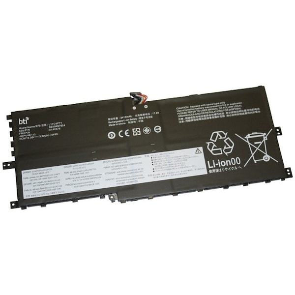 Battery Technology BTI Battery - For Notebook - Battery Rechargeable - 3520 mAh - 54 Wh - 15.36 V DC LLN328-BTI - main