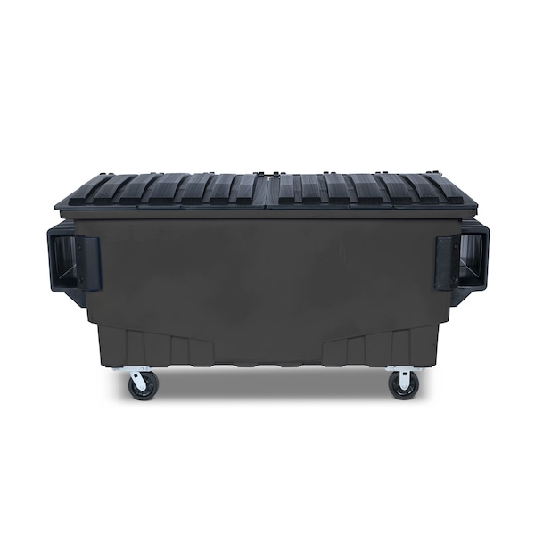 Toter Front Load Container 1 Cubic Yard 750 lbs. Cap., Midnight Gray FR010-00145 - main