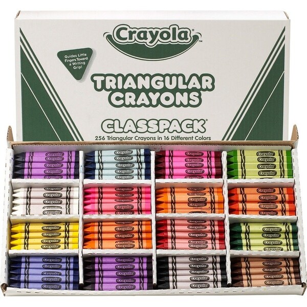 Crayola Wax Crayons, Assorted, Non-Toxic, PK2 CYO528039 - main