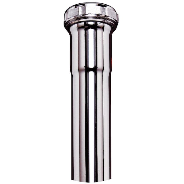 Keeney Mfg 1-1/4'' X 8'' Chrome Extension Tube 1669PCU - main