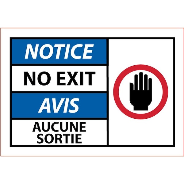Accuform BILINGUAL OSHA NOTICE SAFETY LABEL NO FBLADM806XVE - main