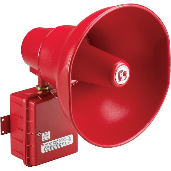 Federal Signal PA Weatherproof Speaker, Al, 5 Channels ASUH-024 - main