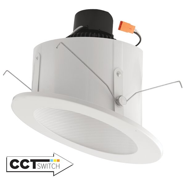 Elco Lighting 6in 0-10V LED Shallow Fire Rated ICA New Construction Housing, EL714CT5B - main