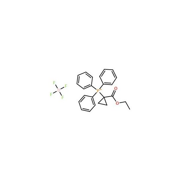 Ak Scientific (1-(Ethoxycarbonyl)cyclopropyl)triphenylphosphonium tetrafluoroborate (5g), CAS 52186-89-7 7331AB-5g - main