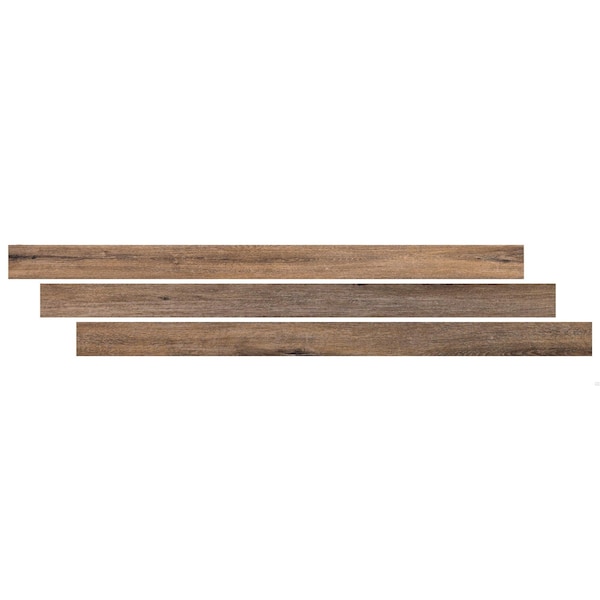 Msi LVT Trim, LVT, Brown, 47.24 in L, 12.01 in W, Low Gloss ZOR-LVT-TR-0532 - main