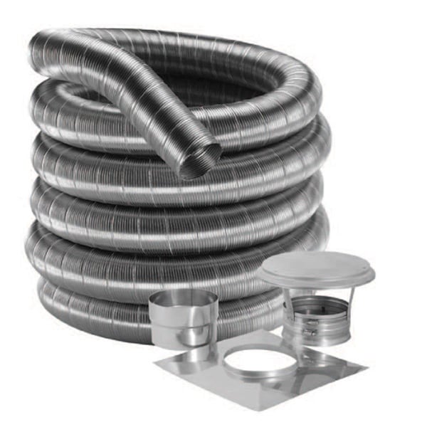 First Floor Designs 6DF304-20K 6 Inch x 20 ft. kit of 304-Alloy DuraFlex Light Liner FI2548284 - main