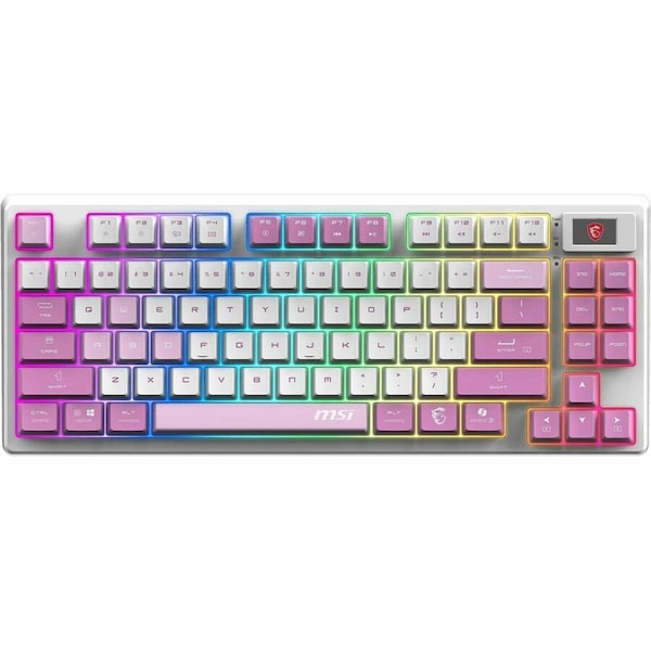 Msi FORGE GK600 TKL W VIOLET US FORGEGK600V - main