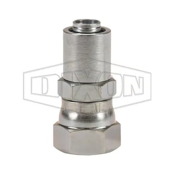 Dixon Crimp Collar, 5/16 in, Female JIC Swivel, Carbon Steel, Domestic FJC-05-05 - main