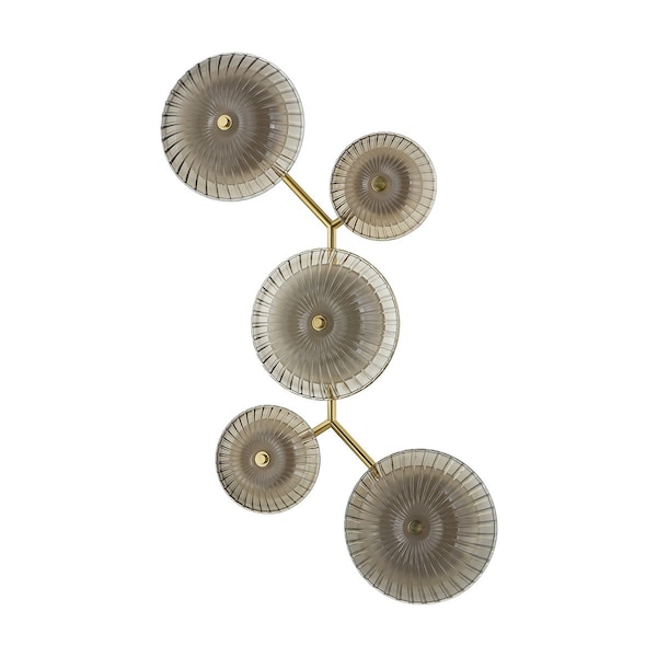 Corbett Lighting Birmingham Integrated LED Wall Sconce in Vintage Polished Brass 512-05-VPB - main