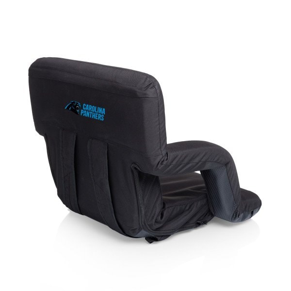 Picnic Time Family Of Brands NFL Carolina Panthers - Ventura Portable Reclining Stadium Seat 618-00-179-054-2 - main
