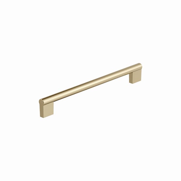 Amerock Versa 8-13/16 inch 224mm Center-to-Center Golden Champagne Cabinet Pull BP36915BBZ - main
