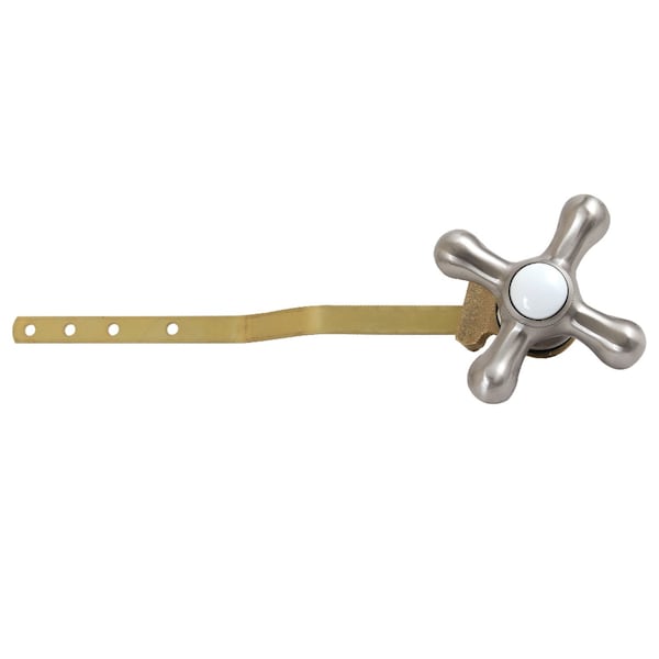 Kingston Brass Front Mount Toilet Tank Lever, Brushed Nickel KTAX8 - main