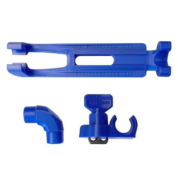 Jorgensen Laboratories Non-Rebreathing Circuit w/ Tail Bleed Valve Support Holder J1471A - main