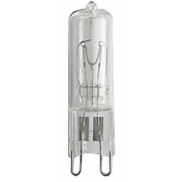 Ge Edison Series Halogen Bulb, 40 W, G9 Lamp Base, T4 Lamp, White Light, 480 Lumens, 2750 K Color Temp 16755 - main