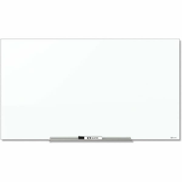 Quartet InvisaMount Glass Board, 85" x 48" G8548IMW - main
