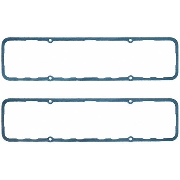 Bookazine 1644 Cork-Lam with Steel Core Valve Cover Gasket for Small Block Chevy 18 deg & Brodix -12 TI3627650 - main