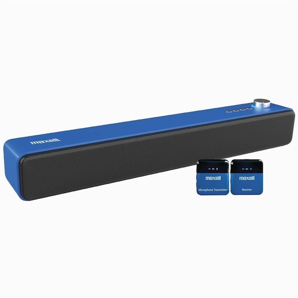 Maxell Wireless Soundbar & Voice Amplifier with Mic 197337 - main