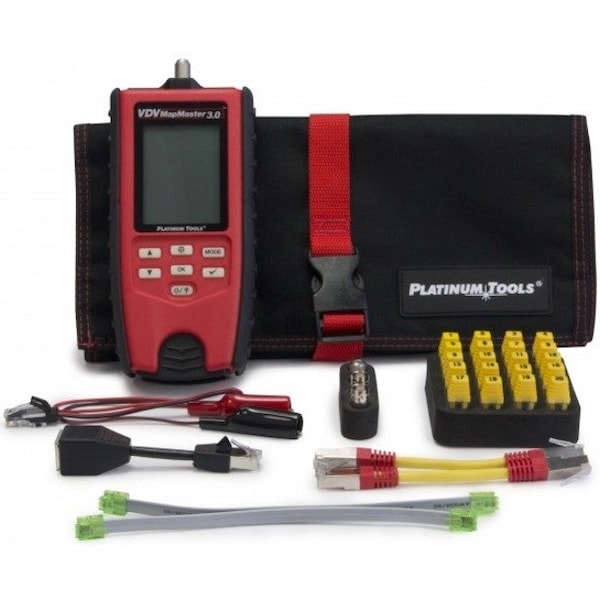 Platinum Tools VDV MAPMASTER 3.0 CABLE TESTER KIT. BOX. T130K1 - main