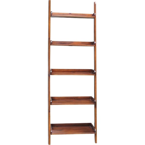 International Concepts Lean To Shelf Unit, with 5 Shelves, Espresso SH581-2660 - main