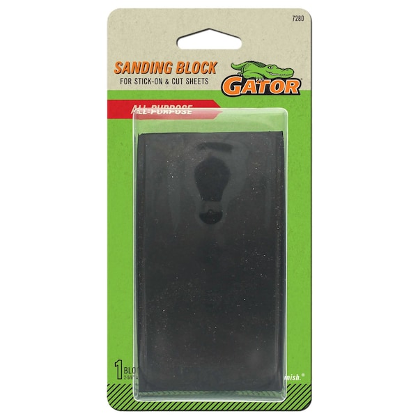 Gator Finishing All Purpose Rubber Sanding Block 7280 - main