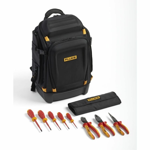 Fluke 8pc. Insulated Plier/ Screwdriver Set with Backpack IKPK7 - main