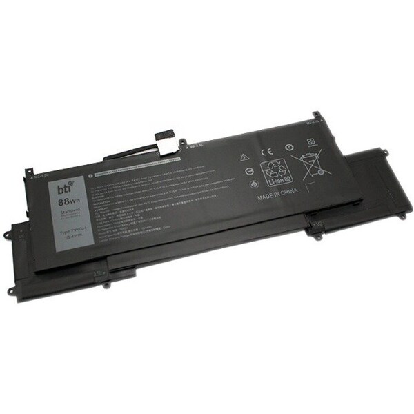 Battery Technology BTI Battery - For Notebook - Battery Rechargeable - 7334 mAh - 88 Wh - 11.4 V DC TVKGH-BTI - main