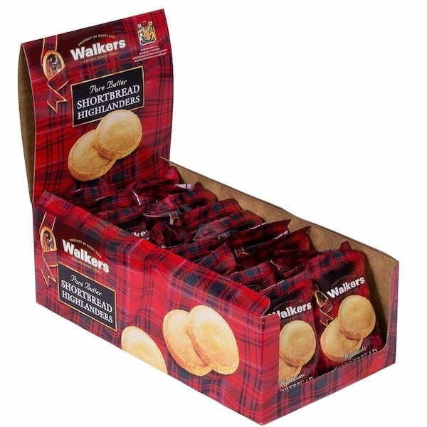 Office Snax Shortbread Highlanders Cookies, Rdwebk OFXW1177D - main