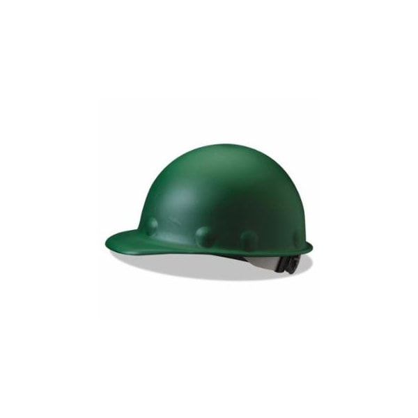 Honeywell Fibre-Metal P2 Series Roughneck Hard Cap, SuperEight SwingStrap, Green 280-P2ASW74A000 - main