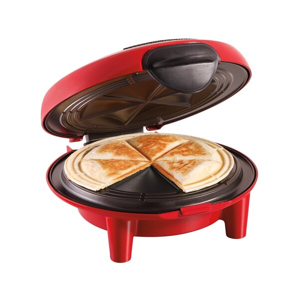 Hamilton Beach 900 Watt Nonstick Quesadilla Maker in Red 25409 - main