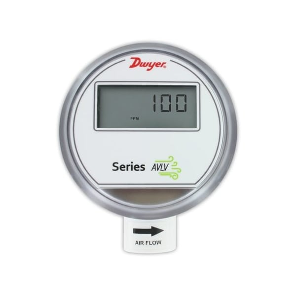 Dwyer Instruments Air velocity transmitter, 1% accuracy, duct mount, BACnet communication AVLV-1DB1 - main