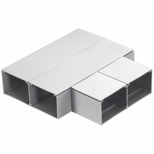 Hubbell Wiring Device-Kellems Metal Raceway, Tee Fitting, HBLALU5000 Series HBLALU5015 - main