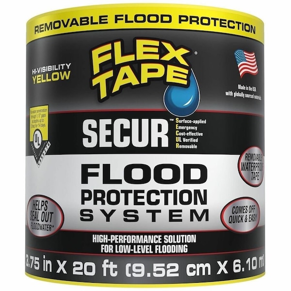 Flex Seal Flex Tape Flood Protection 3.75 in. x 20 ft., 6PK RTSYELR0420 - main