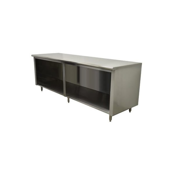 Advance Tabco Flat Top Enclosed Base Table EEB-SS-249 - main