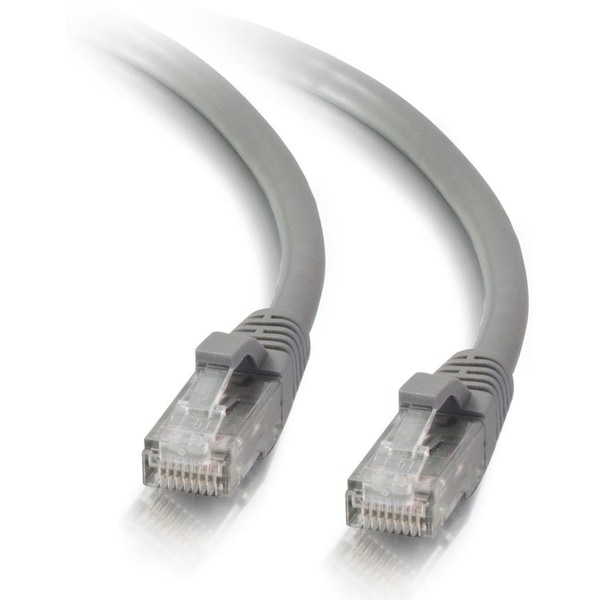 C2G 10FT CAT5E SNAGLESS UTP CABLE-GRY 15199 - main
