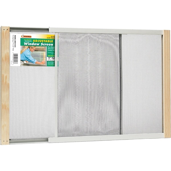 Frost King W.B. Marvin 15'' x 19-33'' Adjustable Window Screens by AWS1533 - main
