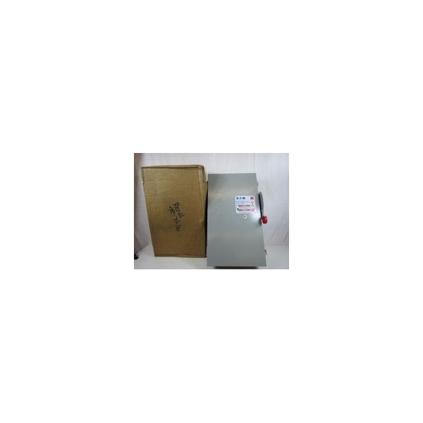 Eaton Heavy duty single-throw non-fused safety switch, Single-throw, 200A, NEMA 1, Painted steel, DH364UGKN - main