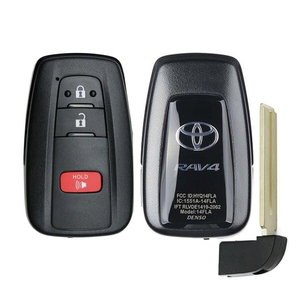 Aks Keys 2022 - 2023 Toyota RAV4 Smart Key Fob 3B FCC# HYQ14FLA - UNLOCKED RC-TOYOTA-122C - main