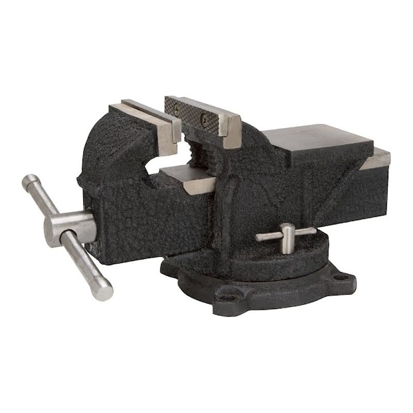 Vulcan Vulcan JL25011 Bench Vise, 4 in Jaw Opening, Serrated Jaw JL25011 - main