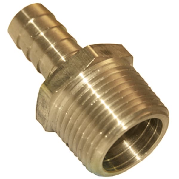 Westlake Pipe & Fittings 1/8'' MPTx1/8'' Brass Hose Barb Adapter 17-7701 - main