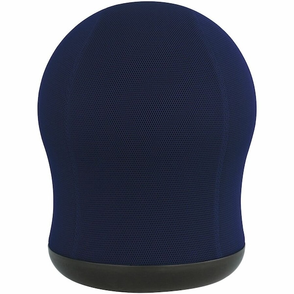 Safco Ball Chair, Blue Back, 17-1/2 in W 17-1/2" L 23" H 4760BU - main