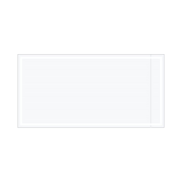 Box Packaging Document Envelopes, 12"L x 6"W, Clear, 1000/Pack PL475 - main
