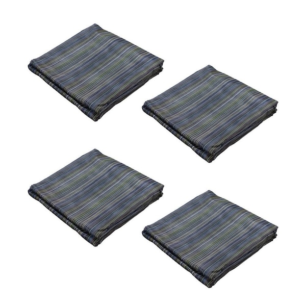 Mytee Products 16ft x 20ft 50% Shade Multi Color Mesh Tarp w/Grommets - 10 Oz Heavy Duty PVC Coated, 4PK MM16-20x4 - main
