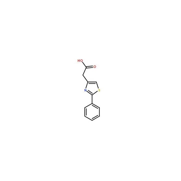 Ak Scientific 2-(2-Phenylthiazol-4-yl)acetic acid (250mg), CAS 16441-28-4 8353AA-250mg - main